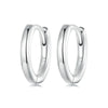 Silver Minimalist Huggie Hoop Earrings, Gold Plated Cartilage Piercing Daily Earrings Ear Cuff for Women - Image 8