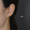 Silver Simple Wide Huggies Gothic Hoop Earrings for Women European Unisex Piercing Rock Jewelry Ear Buckles - Image 4