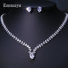 Noble Cubic Zircon Jewelry Set Bridal Wedding Party For Female Fascinating Dress-Up Geometry Shape Elegant Ornament - Image 7