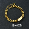 Personalized Bracelet For Men Women Stainless Steel Multi Styles Blank Nameplate Heart Bracelet Party Jewelry Gift - Image 23