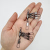 ShareShark 10pcs 4/6/8/10 Squid Jig Lure Swivels Fishing Bearing Rolling Swivel Ring Fishing Connector Fishing Accessories - Image 5