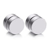 Punk round Zircon Magnetic Ear Studs Crystal CZ Non Piercing Jewelry for Men And Women Strong Magnet Clip Earrings - Image 8