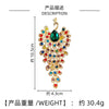 Anti glare peacock brooch clip rhinestone clothing accessory phoenix retro brooch - Image 5