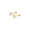 Two-Piece Stainless Steel Cartilage Stud Set with Multiple Motif Designs - Image 14
