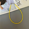 Tiny Colorful Seed Bead Choker Necklace - Image 13