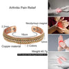 Vinterly Copper Bracelets Magnetic Adjustable Braided Cuff 12mm Bangles Soft Metal Resizable Jewelry Men Women - Image 5