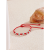 Unisex 7 knots Lucky Handmade Woven Jewelry Gift Stainless Steel Beads Red Rope Braided Fate Bracelet Bangle - Image 6