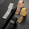 Milanese Mesh Watchband for Rolex Stainless Steel Bracelet for DW Folding Buckle Belt 18 20mm 22 24mm Universal Strap for Seiko - Image 3