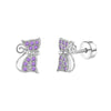 Butterfly and Heart Stud Piercing Earrings in Multiple Motifs - Image 23