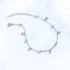 Bohemia Shiny Round Zircon Pendant Anklets Women Jewelry Silver Sexy Beach Circle Rhinestone Foot Chain - Image 6