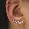 Bohemian Gold Color No Piercing Crystal Rhinestone Leaves Ear Cuff Earrings for Women Wedding Jewelry - Image 11