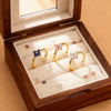 Gold Plated Color Zircon Toe Ring Jewelry Accessories Women's Summer Gift - Image 2