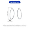 U Shape Hoop Earrings in Many Styles - Image 97