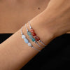 Adjustable Braided Bracelet with Twelve Month Color Options - Image 4