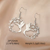 Hollow Hummingbird Stainless Steel Earrings Animal Pendant Women's Wealth Jewelry Gift Pendant Party Gift - Image 12