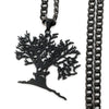 Gothic Hollow Skull Tree of Life Pendant Necklace for Women Men Stainless Steel Silver Color Scary Tree Chain Necklaces Jewelry - Image 5