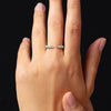 Dplaopa Silver Gold Open CZ Zircon Adjustable Line Rings Women Rock Punk Classic Gift Wedding Jeweley - Image 4