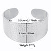 Metal Silver Color Heart Animal Snake Hand Hug Flower Leaf Bangles Bracelets For Women Girl Jewelry Stainless Steel Bangle Gift - Image 12