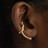 Punk Irregular Geometric Ear Cuff Earrings for Women Non-Piercing Metal Ear Clip Earring Fake Cartilage Jewelry Party - Image 1