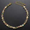Candy Bracelet for Women Geometric Cubic Zirconia Bracelet for Men Unique Couple Bracelets Christmas Gift - Image 10