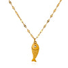 Zircon Hamsa Hand Evil Eye Pendant Necklaces For Women Gold Plated Stainless Steel Necklace Boho Aesthetic Jewelry Gift - Image 23