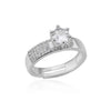 Zircon Double Star Rings For Women Gold Color Stainless Steel Opening Stars Finger Ring Wedding Party Aesthetic Jewelry Gift - Image 37