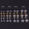 Helix Piercing Star Earrings Women 1pc Zircon Lobe Rook Piercing Tragus Daith Cartilage Ear Jewelry Body Accessories - Image 3
