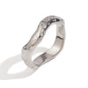 Beat Pattern Wave Plain Ring Gold Plated Women's Rings 316L Stainless Steel Accessories - Image 8