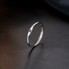 Silver Letter Ring Charm Personality Simple Style Woman Ring Birthday Gift for Friends Jewelry - Image 18
