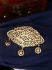 1 Piece Of Retro Court Women's Brooch Hollow Carving With Metal Pendant Women's Wedding Banquet Jewelry - Image 4