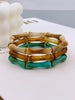3pcs Acrylic Beaded Elastic Bracelet with Colorful Bamboos for Women's Daily Wear bracelet for women - Image 36