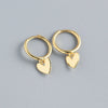 Silver Heart Tassel Earrings Charm Women Gold Plated Smiple Jewelry Prevent Allergy Party Accessories Gifts - Image 7