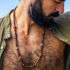 1PC Vintage Ethnic Bohemia Wooden Beaded Necklace for Men Hippie Boho Necklace Man Accessories Tribal Jewelry - Image 1
