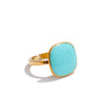 Arrivals Candy Sweet Square Adjustable Ring Golden Pvd Plated Stainless Steel Summer Charm Jewelry Gift - Image 7