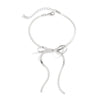 Vintage Snake Chain Ribbon Bow Anklet for Women Girls Adjustable Summer Beach Chain Anklet Bracelet Mother's Day Gifts - Image 6