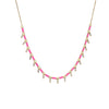 Gold Plated Brass Star CZ Necklace Enamel Drop Glaze Colorful Choker Adjustable Stackable Women's Jewelry Gift - Image 4