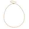 Hot Pink Stainless Steel Link Cable Chain Gold Color Satellite Enamel Beads Necklace for Women Chic Summer Gift - Image 7