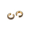 C Shape Cubic Zirconia Ear Cuff Clip No Piercing - Image 20