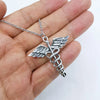 Alloy Razor Blade Pendant Necklace with 45 cm or 60 cm Chain - Image 12