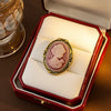 Vintage Cameo Elegant Queen Head Portrait Brooch For Women Antique Wedding Bridal Bouquet Clothing Jewelry 2X001 - Image 5