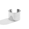 Punk Hiphop Wide Smooth Open Bangles Bracelet For Women Men Statement Alloy Bangle Jewelry Accessories Manchette - Image 7