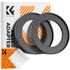 Step Up Ring Aviation-grade Aluminum Filter Adapter Ring 2-pack Cleaning Cloth Lens Ring for ND Cpl UV Lenses Filter - Image 25