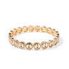 Joldhaf Gold Color Happy Bangle For Women Inlaid Diamond Elastic Bracelets Dice Hand Accessory - Image 10