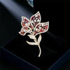 Romantic Purple Zircon Butterfly Brooches for Women Clothes Accessori Bow Dragonfly Ginkgo Leaf Broche Decorativo De Ropa - Image 3