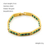 GD Religious Stainless Steel South Africa Bracelet Green And Yellow Color Orula Hidden Bracelet Yellow Beads Unisex Bangle - Image 8