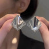Geometric Dangle Drop Earrings for Women Wedding Party Jewelry Accessories Cubic Zirconia Bridal - Image 19