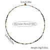 1PC Men's Retro Ethnic Style Africa Stone Necklace for Men Hippie Bohemia Long Beaded Necklace Man Tribal Jewelry Collar Hombre - Image 6