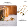 Stainless Steel Olive Green Cubic Zirocnia Chic Pendant Necklace for Women Minimalist Charm Korean Collar Jewelry - Image 21