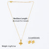 Retro Ocean Star Pendant Necklace Earrings Set for Women, High-Quality Summer Jewelry Gift - Image 2