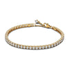 Silver Cubic Zircon Oxide Bracelet For Women Trinkets Simple Engagement Wedding Charm Jewelry Gift - Image 4